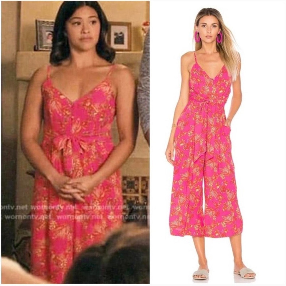 Free People Hot Tropics Jumpsuit